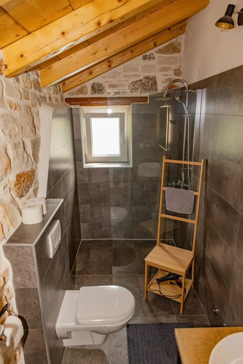 Bathroom with walk-in shower